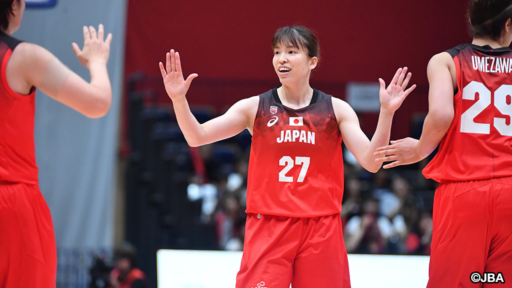 バスケットボール女子国際強化試合19三井不動産カップ